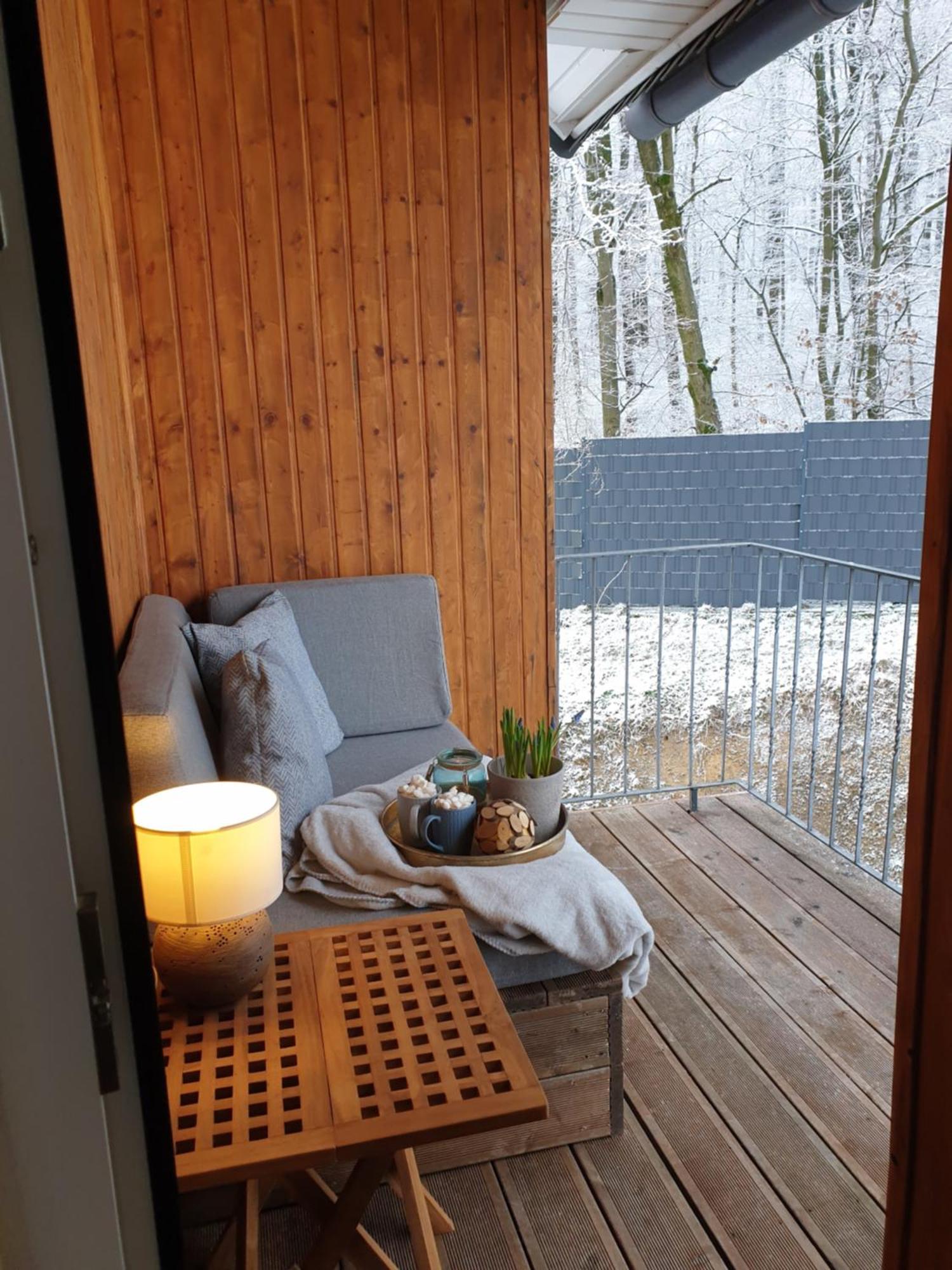 Fewo Winter In Der Villa Waldrand Mit Zwei Balkonen Бад-Вюнненберг Екстер'єр фото